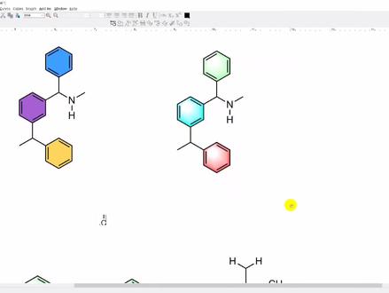#研究生 科研绘图Chemdraw教程| 不小心从师姐那学到的操作,基础操作&苯环上色&快速加重复官能团#博士