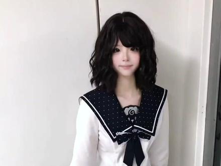 莓喵jk原创水手服jk套装甜美波点刺绣绀色学院收腰显瘦女#jk #制服 #女装