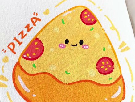 家人们!三分钟教你画超萌芝士披萨🍕
丙烯马克笔直接冲,颜色巨鲜亮!
不用调色,不用打底,新手闭眼画~
看完这个视频,你也能拥有同款可爱披萨!
想学更多可爱食物手绘?关注暖暖老师不迷路~
#丙烯马克笔 #绘画教程 #可爱简笔画#解压 #治愈