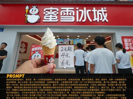 便宜怎么了?百万转场提示词《蜜雪冰城2.0》 #seedance2 #AI创作浪潮计划 #AI教程 #转场