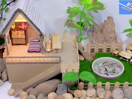 利用纸壳箱给仓鼠宝宝搭建个漂亮的家