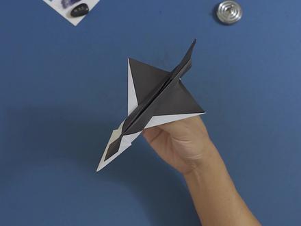 升级座舱,仿真纸飞机天花板!史上最帅的Nova新星纸飞机 #折纸 #纸飞机 #手工折纸