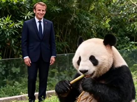 #人髓是颗粒感 马克龙总统有个梦