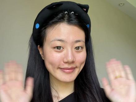 跟着美妆博主学化妆之姜乘澜韩式速成妆#新手化妆教程 #韩式妆容 #方圆脸