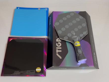 斯蒂卡赛博6 六边形底板 先不说性能反正我打起来是非常之不习惯,你们呢?#乒乓球底板选择 #六边形底板@皓宁体育#皓宁乒乓