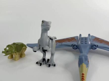 乐高超级搭建挑战:之升级恐龙们 #乐高