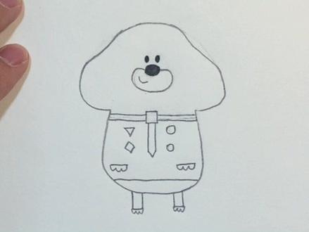 #儿童简笔画 #跟着抖音学画画 #亲子 #幼儿简笔画 阿奇动漫 道奇老师简笔画