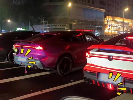 路上你有没有遇到过加装领航灯的车?