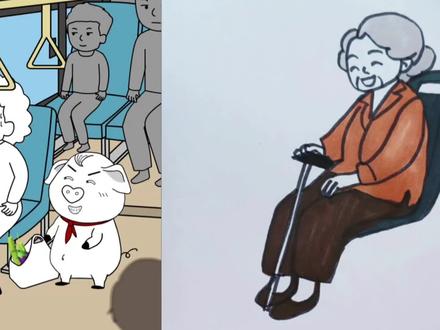 阿姨你会不会聊天啊😂 #简笔画#二次元#动画#动漫#搞笑