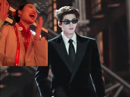 在现场……超级近……被帅晕了…… #张凌赫 #张凌赫进行曲 #湖南卫视跨年晚会 #氧化菊