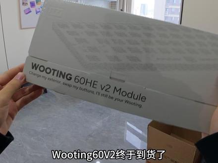 Wooting60 v2 终于等到你了!!! #wooting60v2 #磁轴 #客制化键盘 #ttc蛇轴 #抖音新人报道