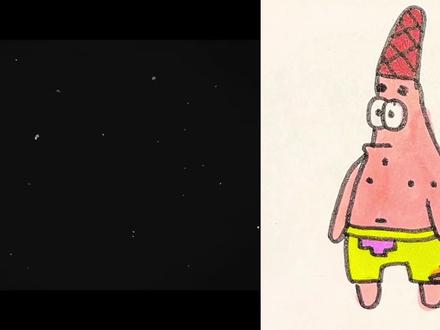 海绵宝宝,派大星#抖音推荐,简笔画