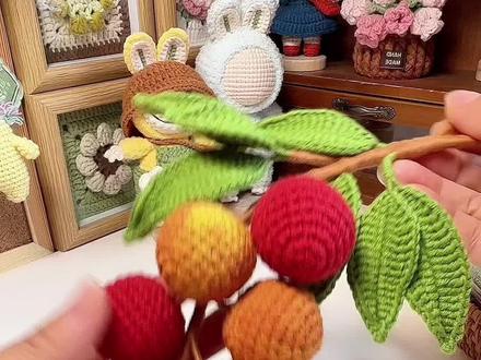 荔枝钩织教程【一】 #我的手工作品 #我࿆要࿆上࿆热࿆们࿆ #钩织挂件 #编织教程 #钩织荔枝
🧵:@苏苏姐家官方旗舰店 四股唯棉
色号:01.26.29.37
🪡:2.0mm