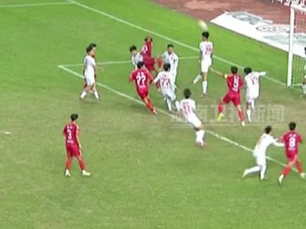 运气没有站到怀化这边
球击中立柱弹进球门
衡阳主场4分钟1:0怀化#湘超衡阳vs怀化