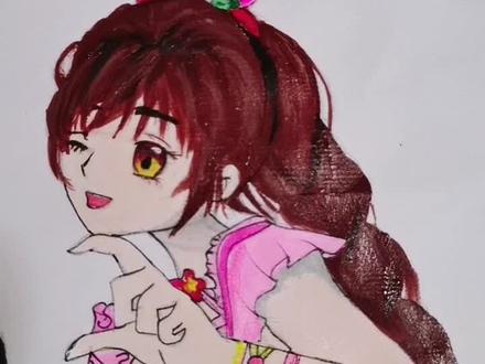 爸爸画的小舞VS我画的小舞#斗罗大陆#丙烯画