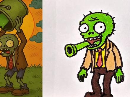 植物大战僵尸#简笔画 @抖音创作者中心 @抖音小助手 @抖音青少年