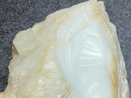 新疆且末金山糖白料,老料子油润感十足#新疆 #玉石 #山料 #玉石魅力