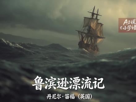 小学语文《鲁滨逊漂流记》 #小学语文#鲁滨逊漂流记#课件#公开课#AI视频