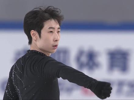 #2023花滑中国杯男单短节目结束,日本选手#宇野昌磨105.21分暂列第一,法国选手adamsiaohimfa 91.21分暂列第二,哈萨克斯坦选手mikhailshaidorov暂列第三。同时,也祝贺天天@金博洋 🕷 刷新赛季最佳成绩暂列第四。#花滑 #中国杯20周年