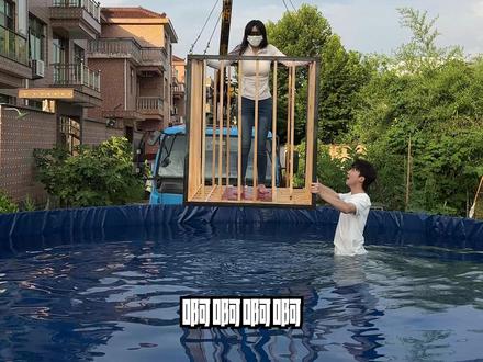 挑战在水屋里生存24小时,真是怕什么来什么! #侠客红尘#荣耀X70