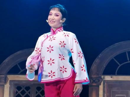 临汾市眉户剧团《雷雨》许丽君饰演四凤,贾福林团长饰演周萍