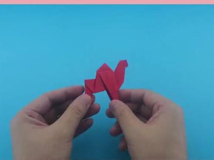 #折纸 #手工折纸 #手工diy #手工 玩物益智儿童手工折纸diy,勤动手多思考,折纸骆驼,折纸立体骆驼