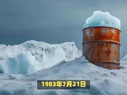 1983年7月21日南极创地球最低温纪录 #科普