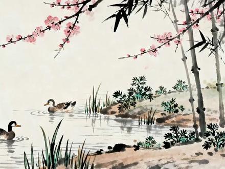 AI古诗文《惠崇春江晚景》(含译文) #AI古诗文#诗词#国学启蒙#古诗文动画#让孩子爱上古诗词
