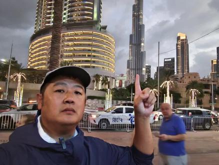 迪拜塔跨年烟花,这里看#迪拜跨年 #迪拜跨年烟花 #哈利法塔跨年烟花秀