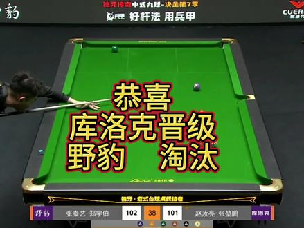 野豹打的确实不好
库洛克演技也一般
#野豹VS库洛克 #决金第七季