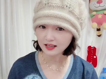 双卷边叶子帽教程二 @娜娜3号手工毛线 冬季保暖帽子