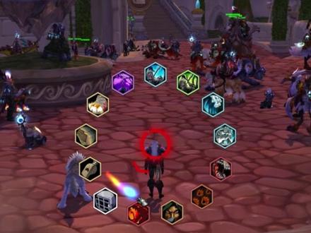 魔兽世界-超强动作条插件 一键整合-释放技能