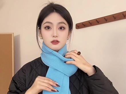 不同衣领的围巾系法|手把手教你搭出高级感 #围巾 #围巾系法 #围巾穿出时尚范 #围巾用法 #羊毛围巾