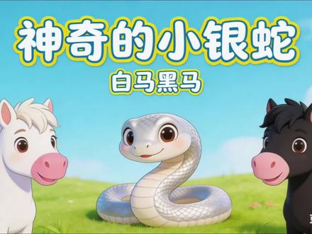 《神奇的小银蛇》之《白马黑马》#一年级学生课外读物推荐 #培养孩子阅读习惯 #神奇的小银蛇 #睡前故事