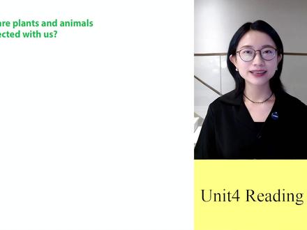 人教版新教材八上U4第四课时 ①Opening page里只保留了第一个问题,因为觉得第二个问题学生不怎么有话说。加了两个封闭式问题,让学生比较好回答,从而顺利引出课文。②从学生的回答过渡到interesting facts about bees,在这个环节中处理文章中的几个生词,之后再进入阅读学习。③思维导图部分可以带着学生一起写,学情好的话可让学生尝试自己画,然后看图复述,注意给出其中的连接词,并处理必要的语言点。④教材1d当中Q1比较好答,整体时间紧,所以舍弃。Q2在开头的时候已经说了,后面不再处理(除非学生有相关背景知识储备)。Q3做成了最后的读后活动之一,但是要给一些必要信息的补充,否则学生可能无话可说。⑤1e在课堂上没有时间完成,因此做成了课件第12页那个选择题的形式,跟考试的考查方式比较契合。⑥1f太难,大多数学生编不出来对话,因此舍弃。把读后活动变成了课件的13页和15页那两个,当然也需要老师带着学生来,他们不能完全说出来也没关系,可以当做背景知识的补充。⑦本节课重点放在文本的框架梳理和信息复述上即可,在此基础上,希望学生认识到bees的重要性和在生态系统中的作用。当然,认识到其重要性并不等于能顺畅输出,所以老师可做相关补充,也可接受学生用中文分享。