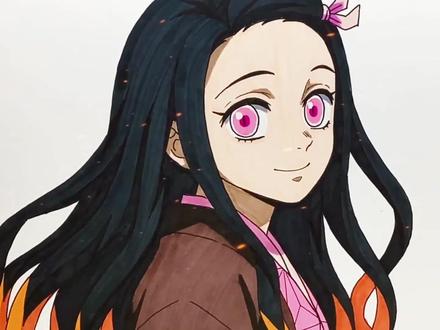 怎么画祢豆子
#鬼灭之刃 #祢豆子 #手绘 #一学就会