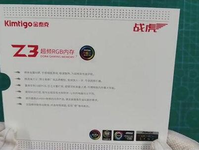 金泰克(kimtigo)Z3 太空银 RGB灯条#diy电脑 #电脑