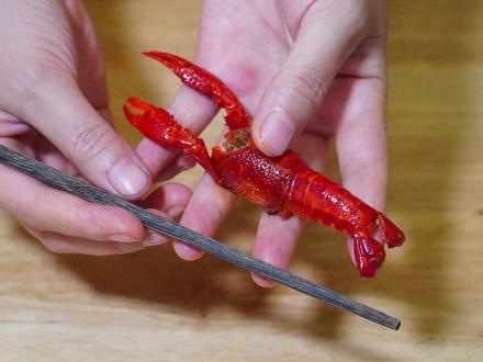 今天才知道,小龙虾去壳这么简单,一根筷子就搞定,又快又完整#麻辣小龙虾 #小龙虾的100种神仙吃法 #夏天要吃小龙虾 #吃龙虾的季节 #小龙虾剥法