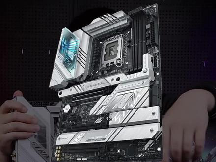 颜值天花板 Z790吹雪 #diy电脑 #华硕 #主板 #电脑 #rog