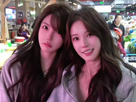 带妹妹菜市场买菜 #李丽欣 #小陆又饿了