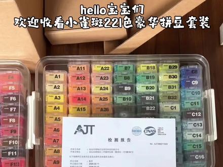 拼豆收纳日记📓221色拼豆收纳好的全家福套装!无需花费大量时间收纳 开箱即玩!#拼豆 #我染上了拼豆 #拼豆日常 #拼豆diy #拼豆入坑