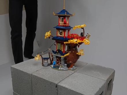 远离熊孩子之行星乐高套装碰撞大测试 #乐高 #碰撞 #测试