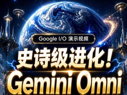 史诗级进化!Gemini Omni 让“万物皆可无缝替换”