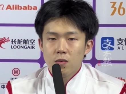 王楚钦赛后采访:希望和孙颖莎承担国乒混双的责任,原地踏步就会输掉比赛