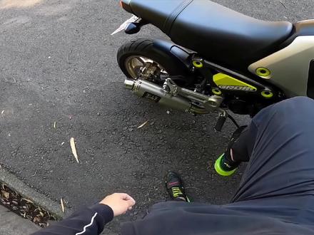 迷你玩乐车本田 GROMA MSX 125骑行体验及全段吉村排气声浪表现