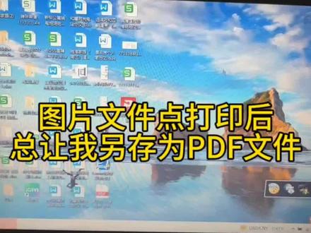 #宝山万达电脑培训 #职业技能 #电脑小白 经理被要求打印一份资料,但图片文件每次打印都为出现另存为PDF文件,同事们都特别忙,#不好再麻烦同事了,需要怎么解决?