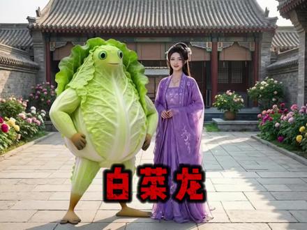 在古代,拥有一只白菜龙,到底有多爽?#奶蛙 #白菜对我笑 #沉浸历史 #剪映 #猎奇