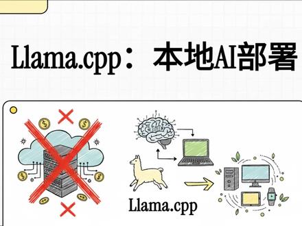 没GPU也能跑大模型 还在以为跑大模型一定要烧云 API、买大显卡?
Llama.cpp 就是在干一件很猛的事:把大模型往普通电脑、本地设备和边缘侧拉下来。
它凭什么火?
用 GGUF 这种更适合本地部署的格式来装模型。
用量化把模型压小,内存占用直接降下来。
还能直接开本地 OpenAI 兼容接口,很多应用几乎就能无缝接上。
说白了,
这套东西真正打中的不是“炫技”,而是三件事:省钱、隐私、控制权。
你是更愿意一直租别人的 AI,还是把模型真正跑在自己手里?
#AI部署 #AI本地部署 #AI大模型 #AI学习 #大模型部署