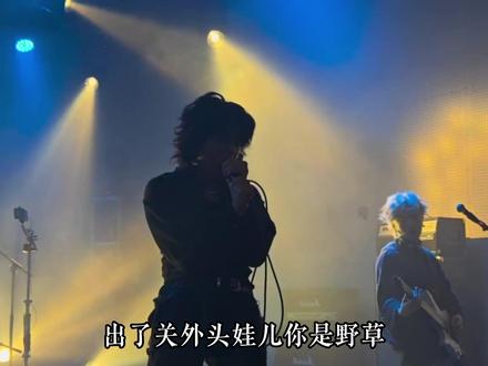 出了关外头娃儿你是野草 要学着风里倒学会弯腰. #歌曲关里关外