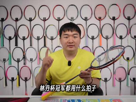 林丹杯冠军都用什么球拍——萝卜刀 #羽毛球 #羽毛球拍
